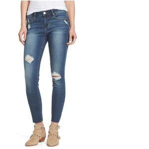 Articles of Society Sarah Distressed Skinny Jeans (Prairie), Size 26